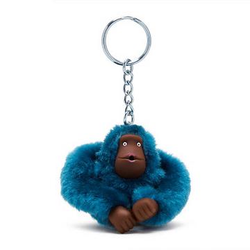 Kipling Sven Small Monkey Keychain Aksesuar Turkuaz | TR 1198CT